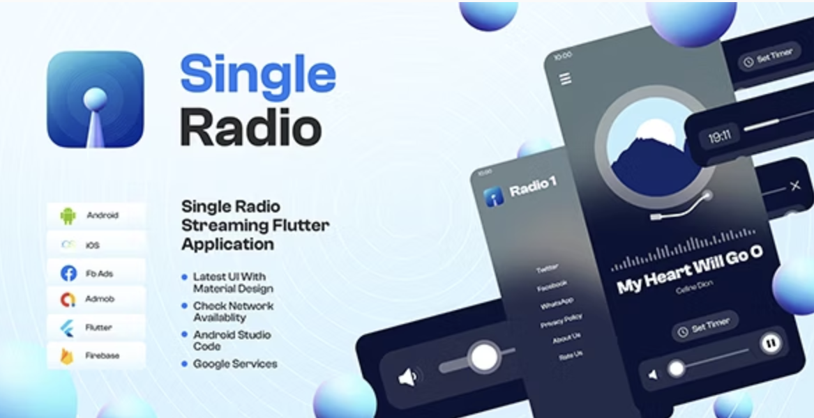 single radio template