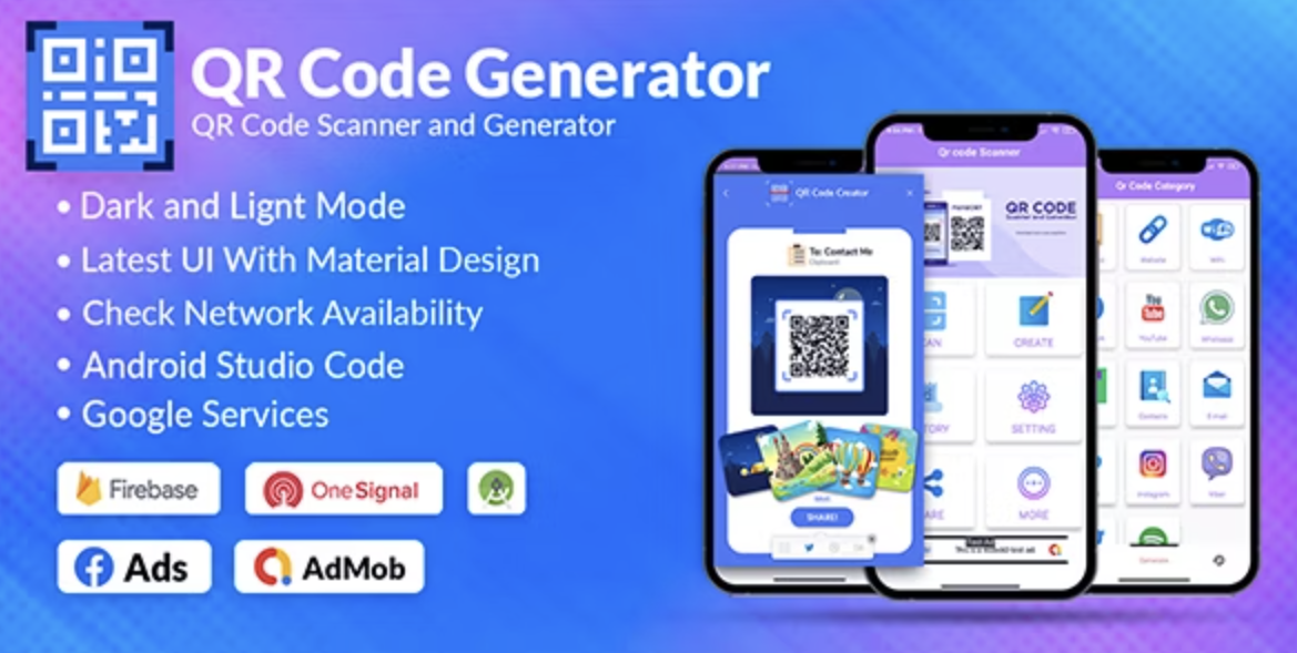 Latest Instant QR Code and Barcode Generator Android 2024