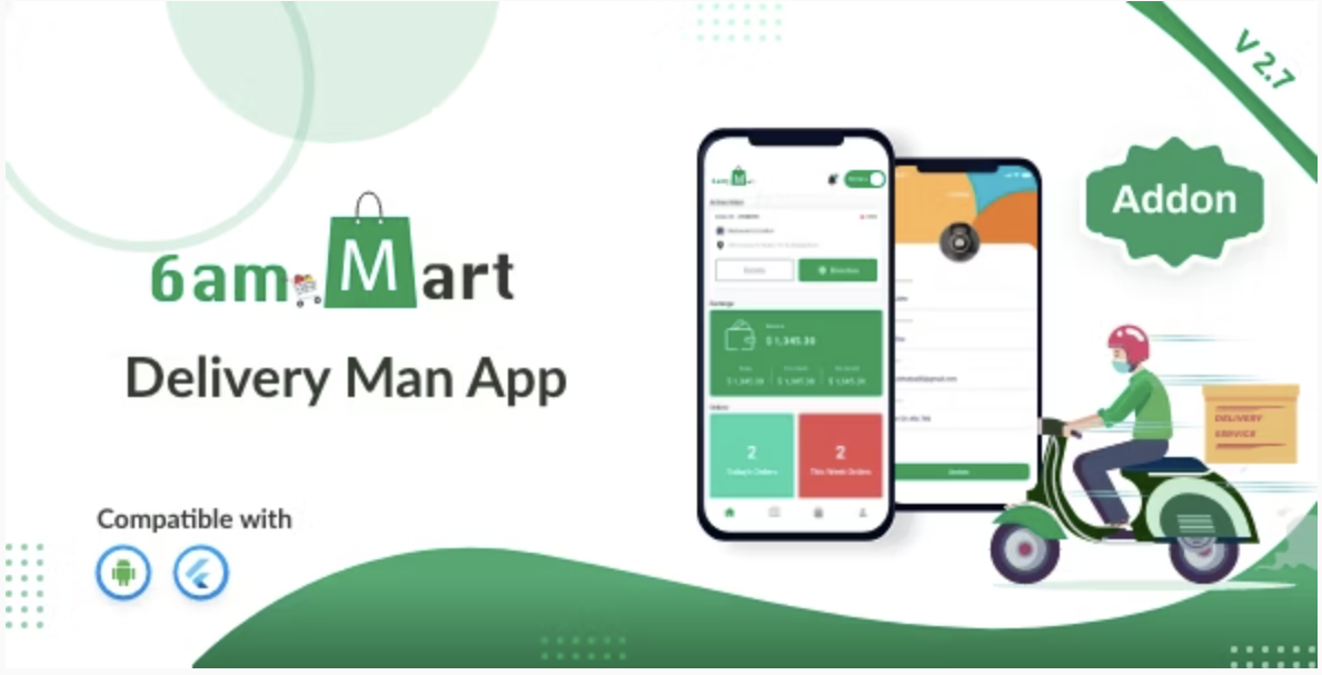 6amMart – Speedy Delivery Man App for Fast & Reliable Service
