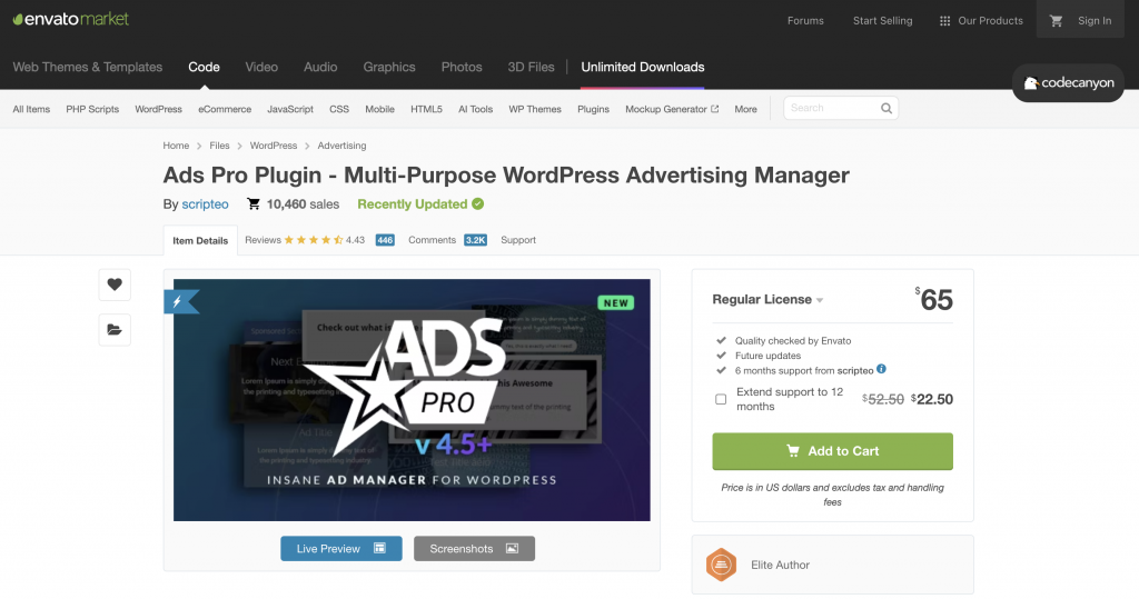 Ads Pro Plugin