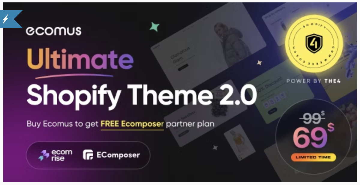 Ecomus Template Ultimate Shopify OS 2.0 Theme
