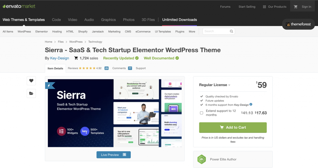 Sierra Theme Codecanyon