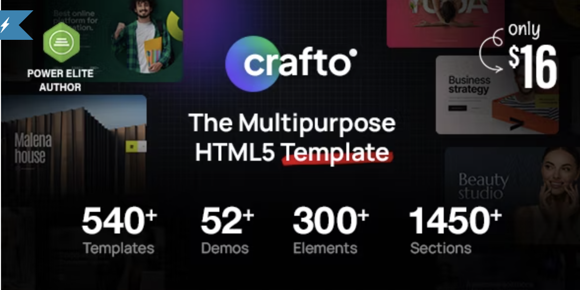 Crafto The Multipurpose HTML5 Template