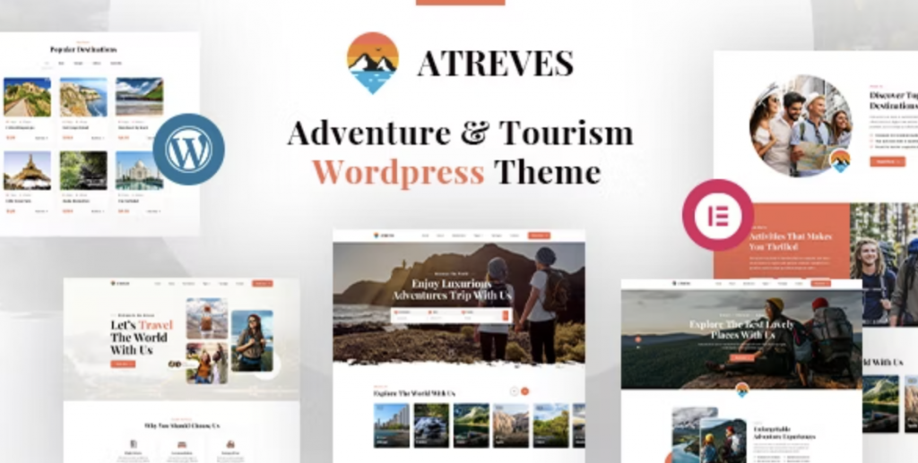 Adventure & Tourism WordPress Theme