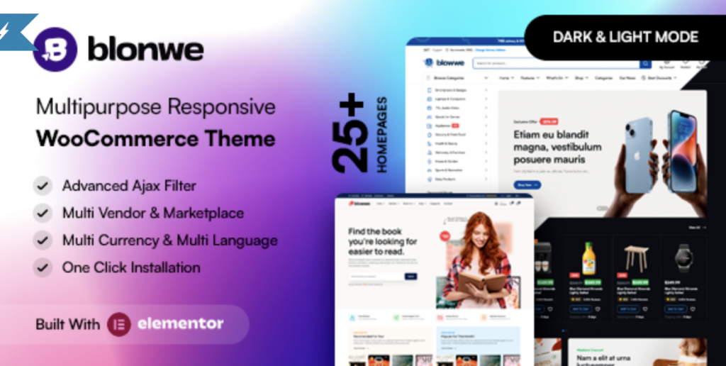 Blonwe - Multipurpose WooCommerce Theme