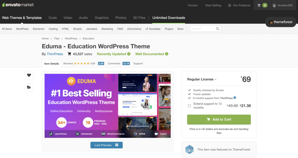 Eduma - Education WordPress Theme