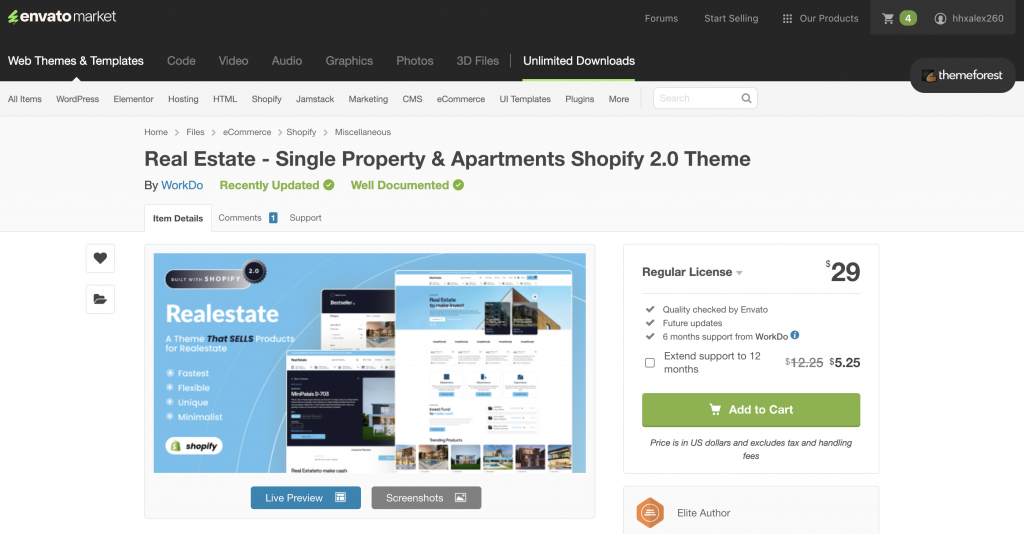 Real Estate - Single Property & Apartments Shopify 2.0 Theme