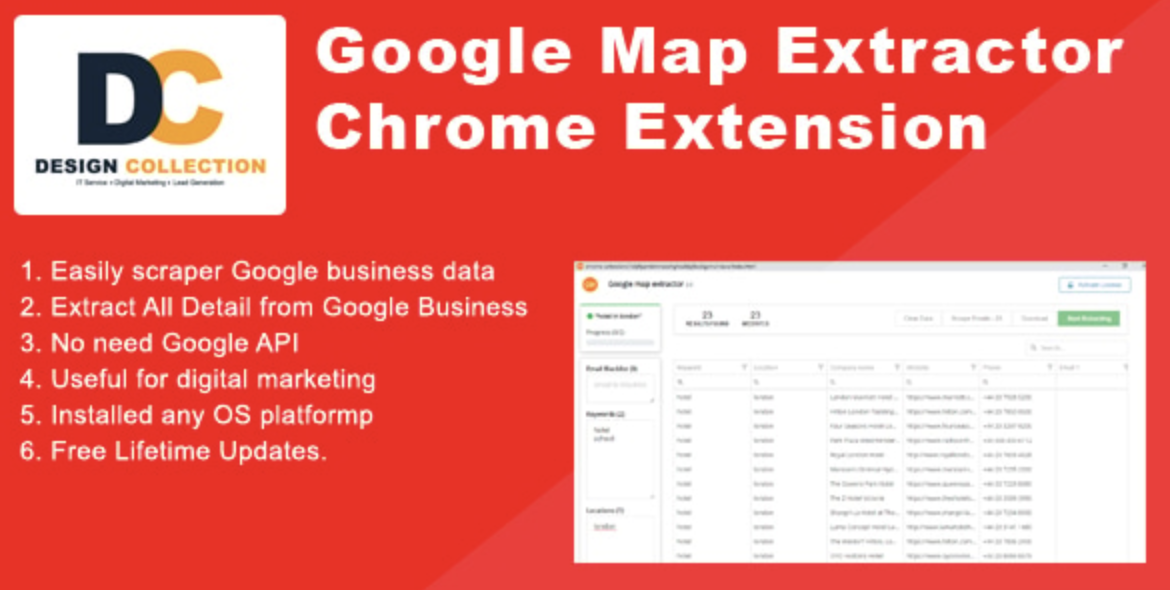 Google Maps Business Data Scraper