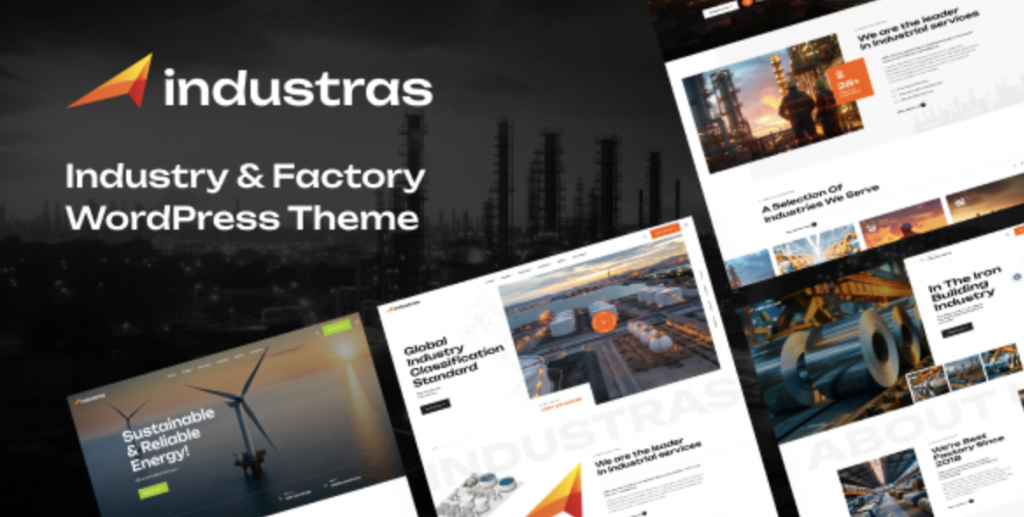 Industras - Industry & Factory WordPress Theme