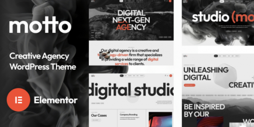 Motto - Creative Agency & Startup WordPress Theme