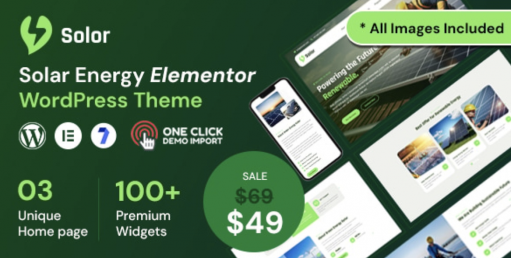 Solar Energy WordPress Theme