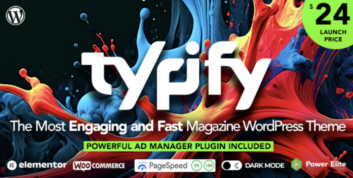 <strong>Typify – Newspaper & Magazine WordPress Theme Review</strong>