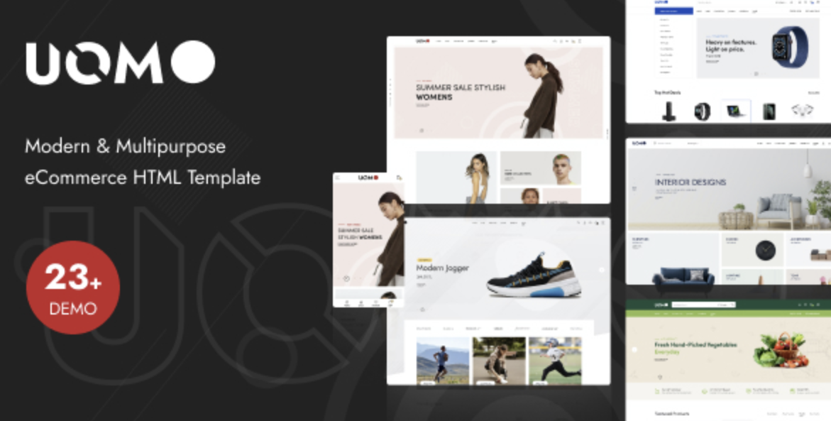 Uomo eCommerce HTML Template