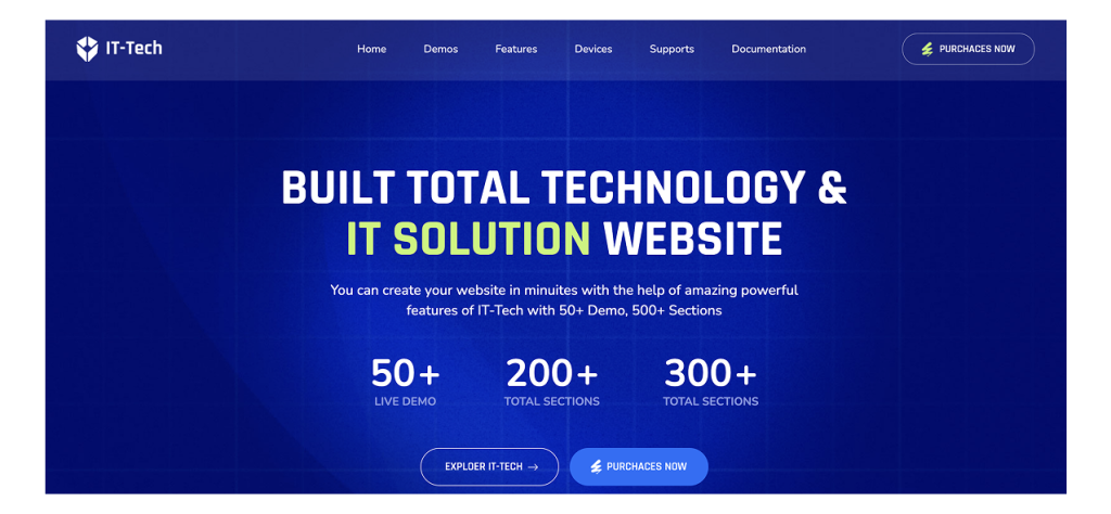 What is IT Solutions WordPress Theme?