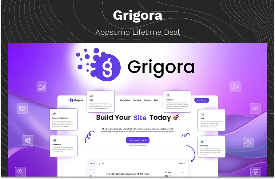 Grigora Lifetime Deal